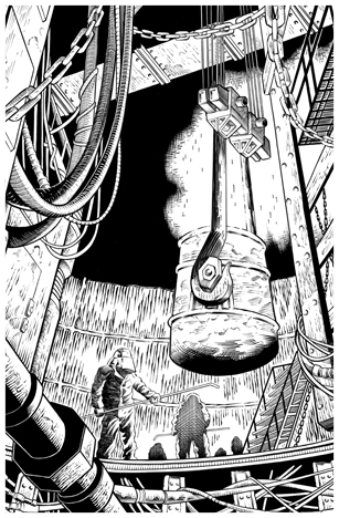 Judas Priest Comic Book Interior Page
